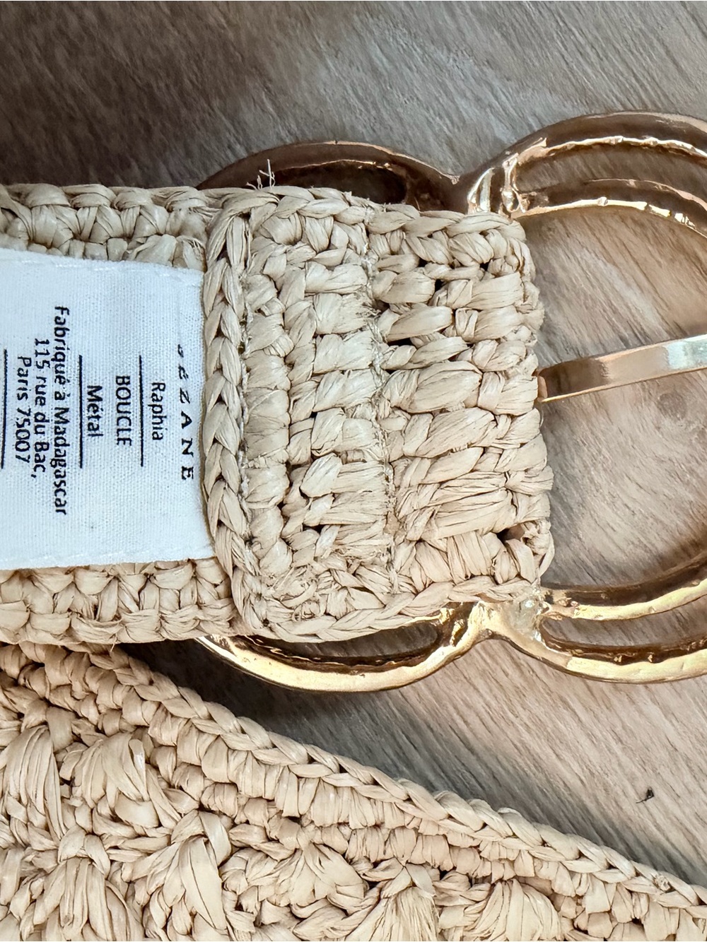 Sezane Raffia Belt - Picture 5 of 5